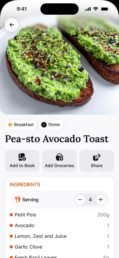 OnPlate — step-by-step cook mode